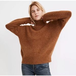 Madewell Dillion Mockneck Pullover Sweater Size Small